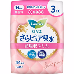 KAO Laurier Sara Pure Absorbent Super Absorbent Slim 3cc Scent Free 44sheets Light incontinence Please replace it as needed. ...