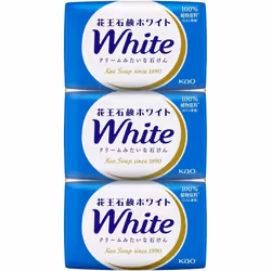 Kao Soap White Soap white, regular size, 3 pack, 255g General Purpose Soap Please lather well before use. General Purpose Soa ...