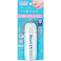 KAO Biore UV (more) Biore UV Aqua Rich Aqua Highlight Lotion 70mL Sun Care Shake well until it clicks, then dispense a small amount into palm of hand