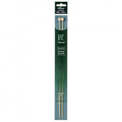 Clover Bamboo Knitting Needles 33cm - per pack
