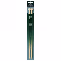 Clover Bamboo Knitting Needles 35cm - per pack