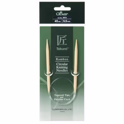Clover Bamboo Circular Needles 40cm - each
