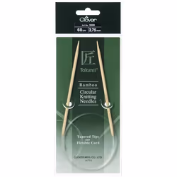 Clover Bamboo Circular Needles 60cm - each