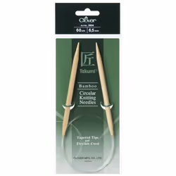 Clover Bamboo Circular Needles 60cm - each