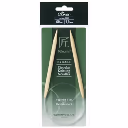 Clover Bamboo Circular Needles 60cm - each