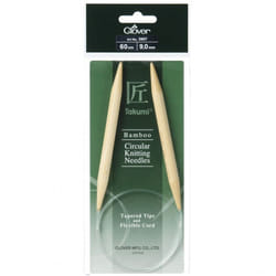 Clover Bamboo Circular Needles 60cm - each