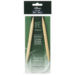 Clover Bamboo Circular Needles 80cm - each