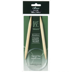 Clover Bamboo Circular Needles 1m - each