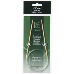 Clover Bamboo Circular Needles 1.2m - each