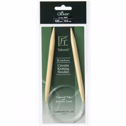 Clover Bamboo Circular Needles 1.2m - each