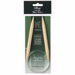 Clover Bamboo Circular Needles 1.2m - each