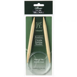 Clover Bamboo Circular Needles 1.2m - each