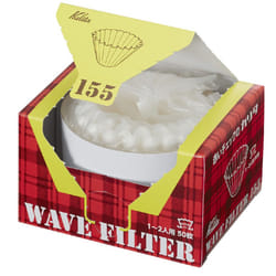 Karita KWF-155#22211 Coffee Filters  Wave Series  White  For 1-2 People  50 Count