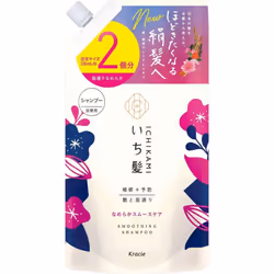 Kracie Ichihair Smooth Smooth Care Shampoo Refill Large Size 660mL Ichikami Shampoo/conditioner (hair care) To use, wet your  ...