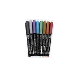 Zig Kuretake Fudebiyori Metallic Colours - Set of 8 As detailed, CBK-55MT/8V