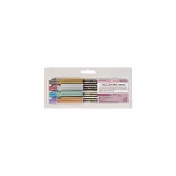 Zig Kuretake Fudebiyori Metallic Colours - Set of 8 As detailed, CBK-55MT/8V