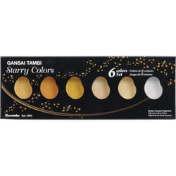 Kuretake Gansai Tambi Paint, Golden Shades, Medium