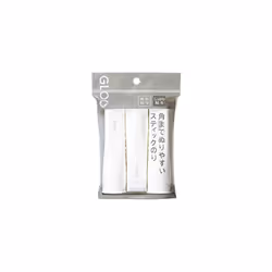 Kokuyo Gloo Square Glue Stick, Firm Stick, Middle Size, Pack of 3, Japan Import (TA-G302-3P)