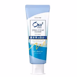 Ora2 ME Stain Clear Paste Natural Mint 130g, Whitening toothpaste, 130 g, Adult, Paste, Mint, Teeth whitening