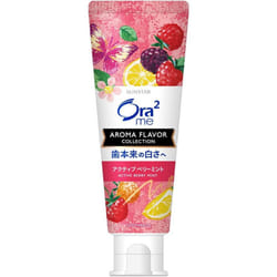 Sunstar Aura Two Me Aroma Paste Active Berry Mint 130g (Quasi-drug) Whitening Toothpaste Adhere an appropriate amount to the toothbrush and use. White