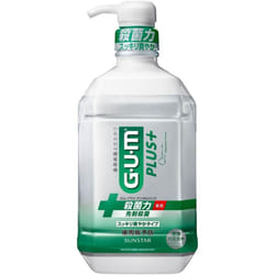 Sunstar G.U.M. GumPlus Dental Rinse Refreshing Type 900ml (Quasi-drug) Periodontal Disease Prevention Mouthwash Rinse well for about 20 seconds, spit