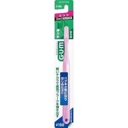 Sunstar G.U.M. Gum Dental Brush #166 [3 rows ultra compact head] Ordinary Periodontal Disease Toothbrushes Periodontal Disease