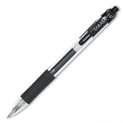 Zebra Sarasa Retractable Gel Rollerball Pen 0.5mm Tip 0.3mm Line Black
