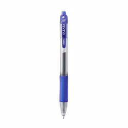 Zebra Sarasa Retractable Gel Rollerball Pen 0.7mm Tip 0.5mm Line Blue