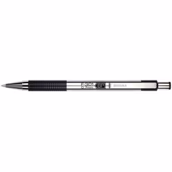 Zebra F-301 Deluxe Retractable Ballpoint Pen 1.0mm Tip 0.5mm Line Stai