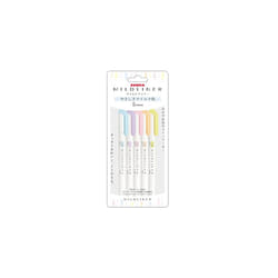 WKT7-5C-YC Mildliner Fluorescent Marker [Parallel Import Goods] (Softness, Mild Colour)
