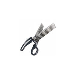 7-Blade Shredder Scissors - 200 mm - Black