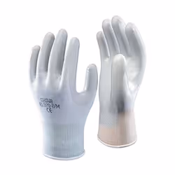 Showa 370 White Size 8 Large Garden Work House PPE Gloves