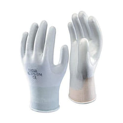 Showa 370 White Size 8 Large Garden Work House PPE Gloves