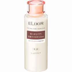 Shiseido Elixir Elixir Lifting Emulsion Ex Ii 120ml Milky Lotion After Applying Lotion, Apply A Dime-sized Amount To Palm Of  ...
