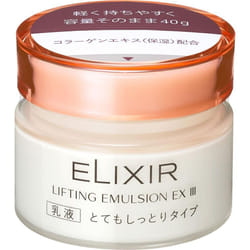 Shiseido Elixir Elixir Lifting Emulsion Ex Iii 40g Milky Lotion After Applying Toner, Take The Equivalent Of A Pearl On Fingertip And Apply