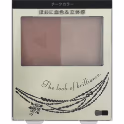 Shiseido INTEGRATE Forming Cheeks RD310 3.5g Skin Makeup 1) Take the blood color on the left side with the brush and blend in ...