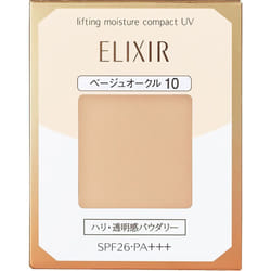 Shiseido Elixir Superior Lifting Moisture Compact Uv (refill) 9.2g Foundation (powder) New Elixir Apply A Small Amount On A Sponge And Smooth From The