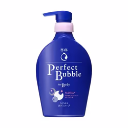SENKA Perfect Bubble for Body Floral Plus n, Shower foam, 500 ml, Skin, Floral, Cleansing, Moisturizing, Refreshing, Glycerin ...