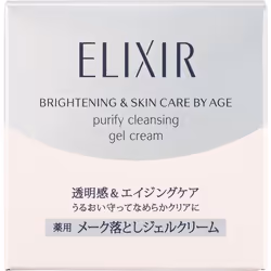 Shiseido Elixir White Elixir White Makeup Clearing Gel Cream 140g (quasi-drug) Facial Cleanser (tube) New Elixir Apply A Fing ...