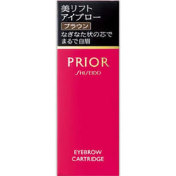 Shiseido Prior Beauty Lift Eyebrow (Cartridge) 0.25g Eye area (Eyebrow) Use the Biyebrow Brush to create the hair flow, then draw out 2-3mm of the cor