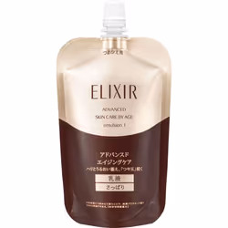 Shiseido Elixir Advanced Emulsion T 1 (refill) 110ml Milky Lotion New Elixir After Applying Lotion, Apply A Generous Amount T ...