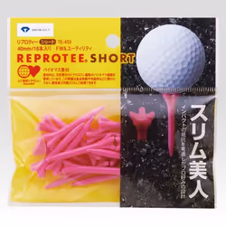 DAIYA TE-433, Tee, Pink, 15 pc(s), 40 mm, Blister