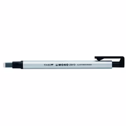 Tombow Holder Eraser Mono Zero Square Shaper Silver (EH-KUS04)