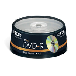TDK 25 x DVD-R 4.7GB 25 pc(s)