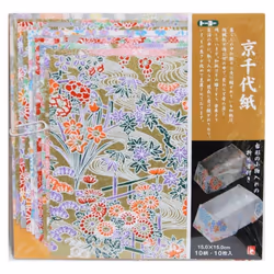 JapanBargain Yuzen Washi Chiyogami Origami Paper 1444 15 cm 10 Sheet