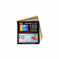 Toyo Origami Tant (007200), 15 cm x 15 cm, 100 Colors