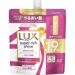 Unilever Lux Moisture Moisturizing Shampoo Refill Large 560g Shampoo/conditioner (damage care) Apply an appropriate amount to ...