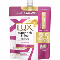 Unilever Lux Moisture Moisturizing Shampoo Refill Extra Large 720g Shampoo/conditioner (damage care) Apply an appropriate amo ...