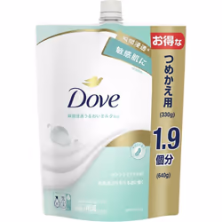 Unilever Dove Body Wash Sensitive Mild Refill 640g General Purpose (Dove) Body Soap Directions for Use] - Liquid type.  - Ho