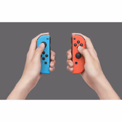 Nintendo Switch OLED portable game console 17.8 cm (7") 64 GB Touchscreen Wi-Fi Blue, Red